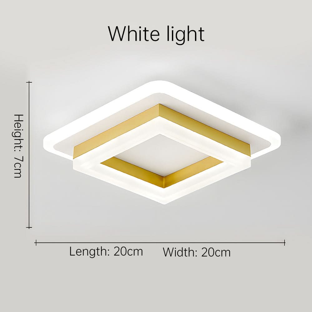 Stylish Square LED Ceiling Lamp for Home Decor