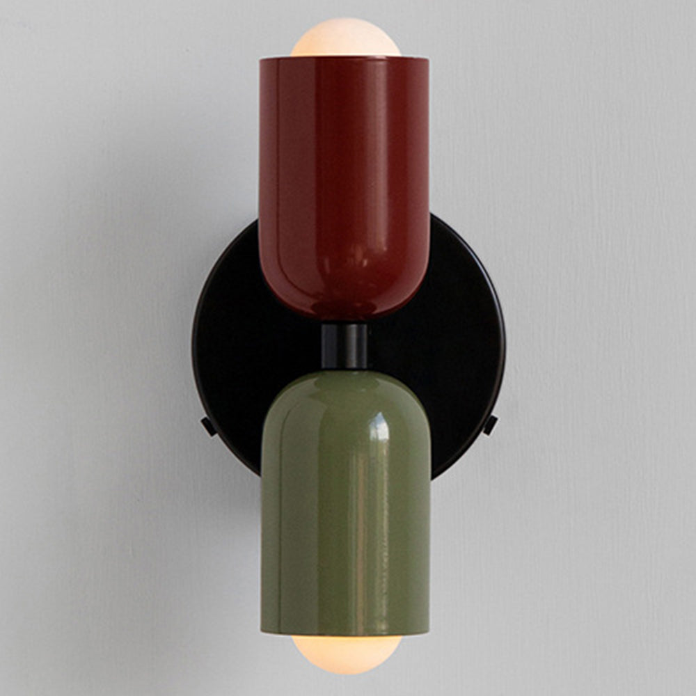 Contemporary Dual Head LED Wall Lamp