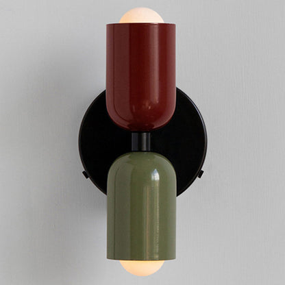 Contemporary Dual Head LED Wall Lamp
