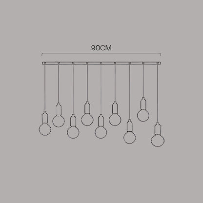 Stylish LED Hanging Light Fixtures For Home