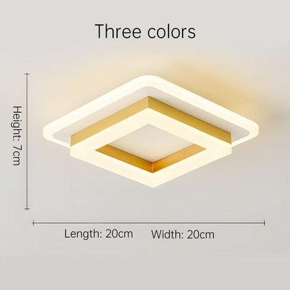 Stylish Square LED Ceiling Lamp for Home Decor
