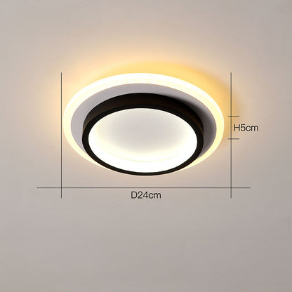 Sleek LED Overhead Ceiling Light Fixtures