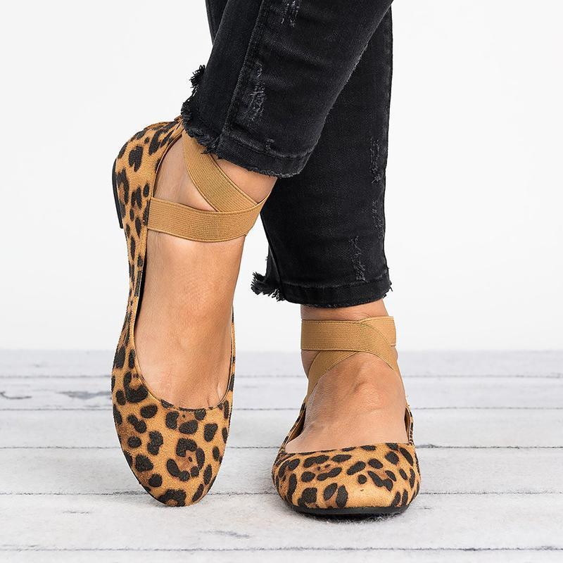 Comfy Women's Leather Flat Ballet Shoes