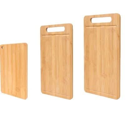Eco Friendly Wooden Cutting Board Set
