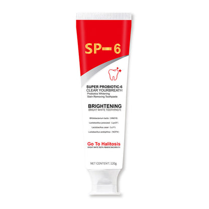 Natural Probiotic Toothpaste with 6 Strains