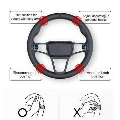 Comfortable Grip Steering Wheel Spinner Knob