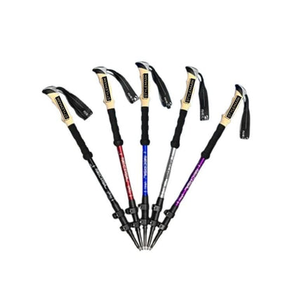 Lightweight Carbon Hiking Poles with Shock Absorption