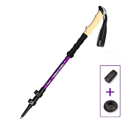Lightweight Carbon Hiking Poles with Shock Absorption