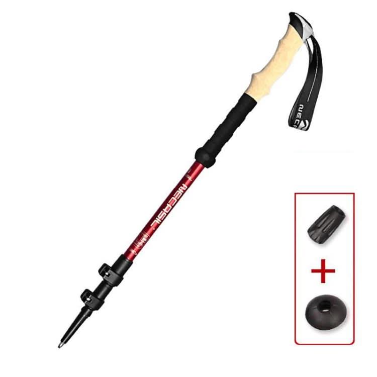 Lightweight Carbon Hiking Poles with Shock Absorption