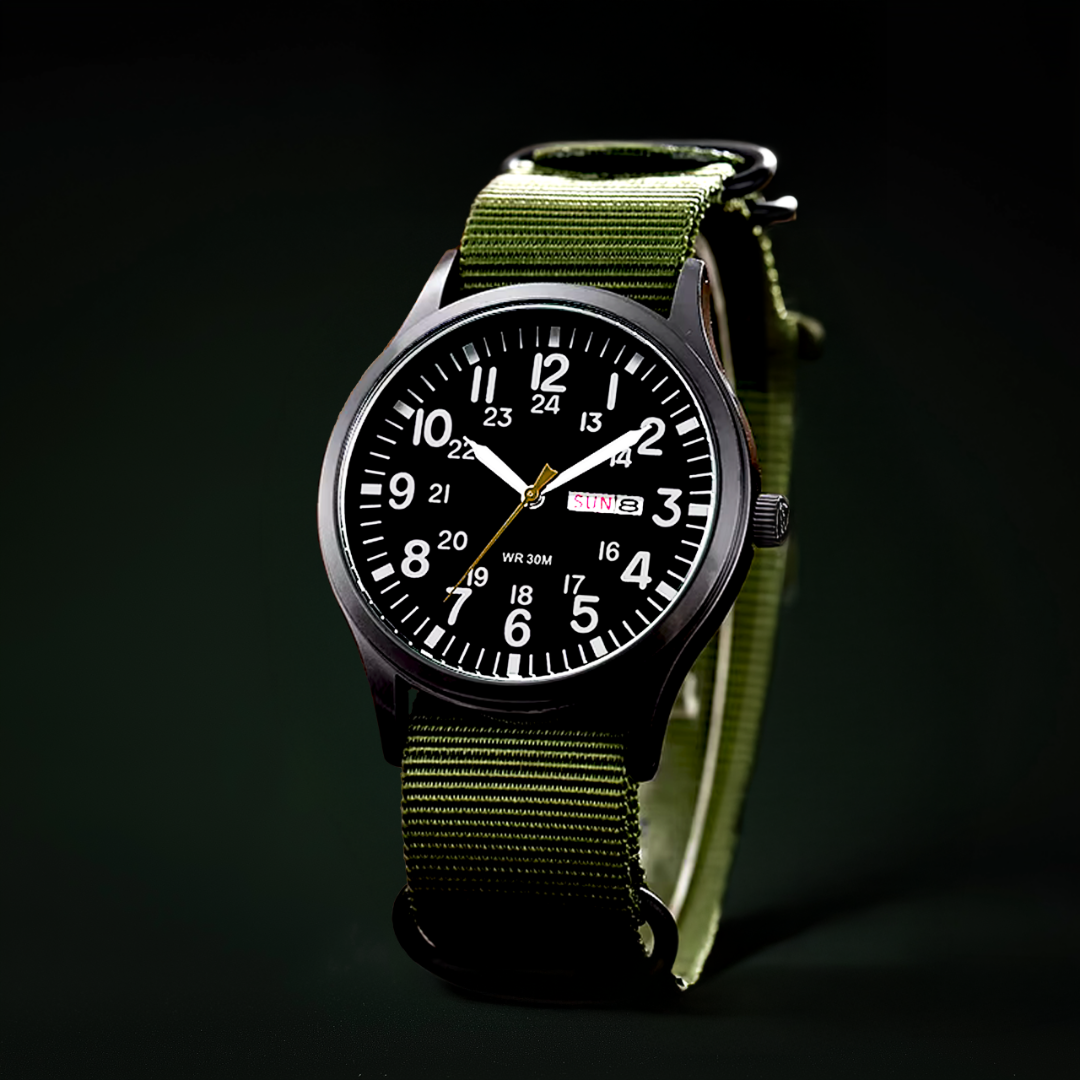 Tough Water Resistant Men's Stainless Steel Watch