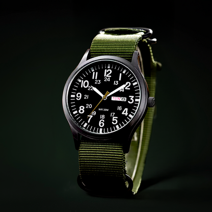Tough Water Resistant Men's Stainless Steel Watch