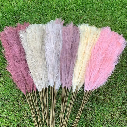 Large Artificial Pampas Grass Decorative Flower Arrangement