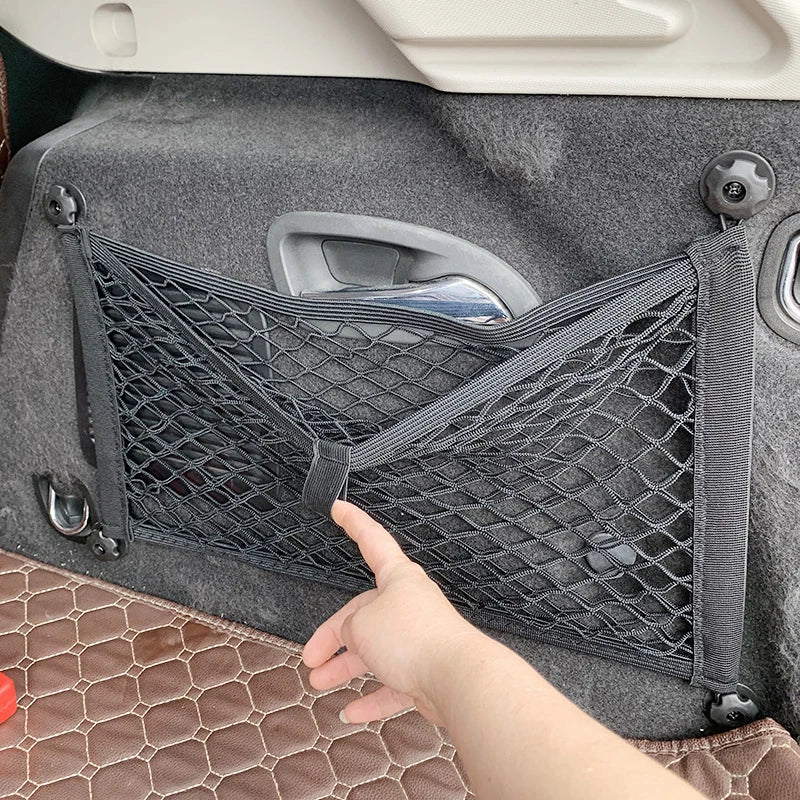 Flexible Car Mesh Storage Pocket Organizer