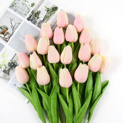 Beautiful Fake Tulip Flowers Arrangement
