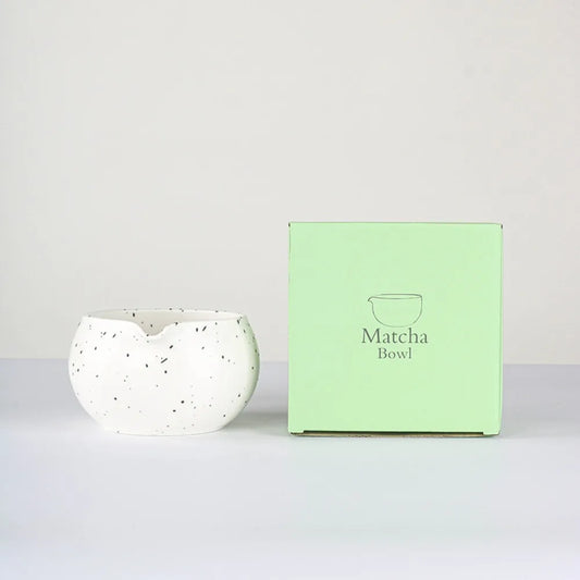 Traditional Japanese Green Tea Ceramic Bowl - Cofik