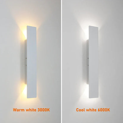 Contemporary Slim LED Bedside Lamp