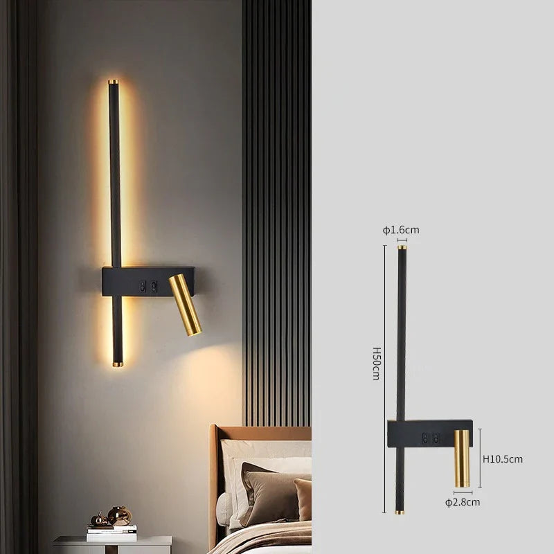 Stylish LED Wall Light - Minimalist Home Decoration
