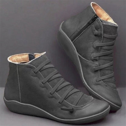 Soft Leather Women's Ankle Boots