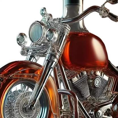 Barrel Shaped Whiskey Decanter for Home Bar Decor