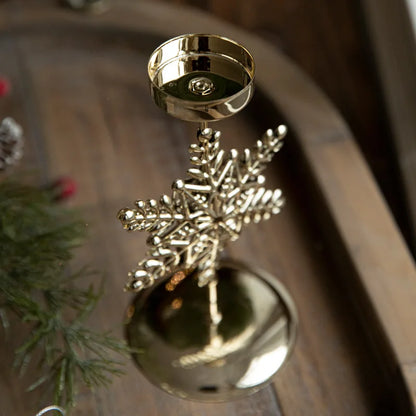 Holiday Candle Holders Star Tree Design