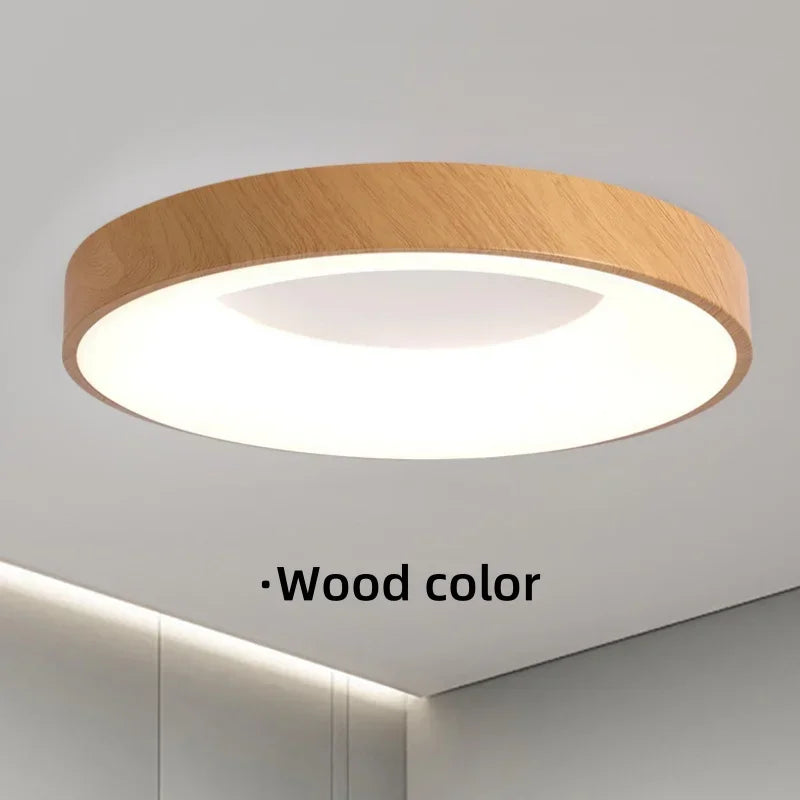 Stylish Round LED Ceiling Lamp with Remote Control