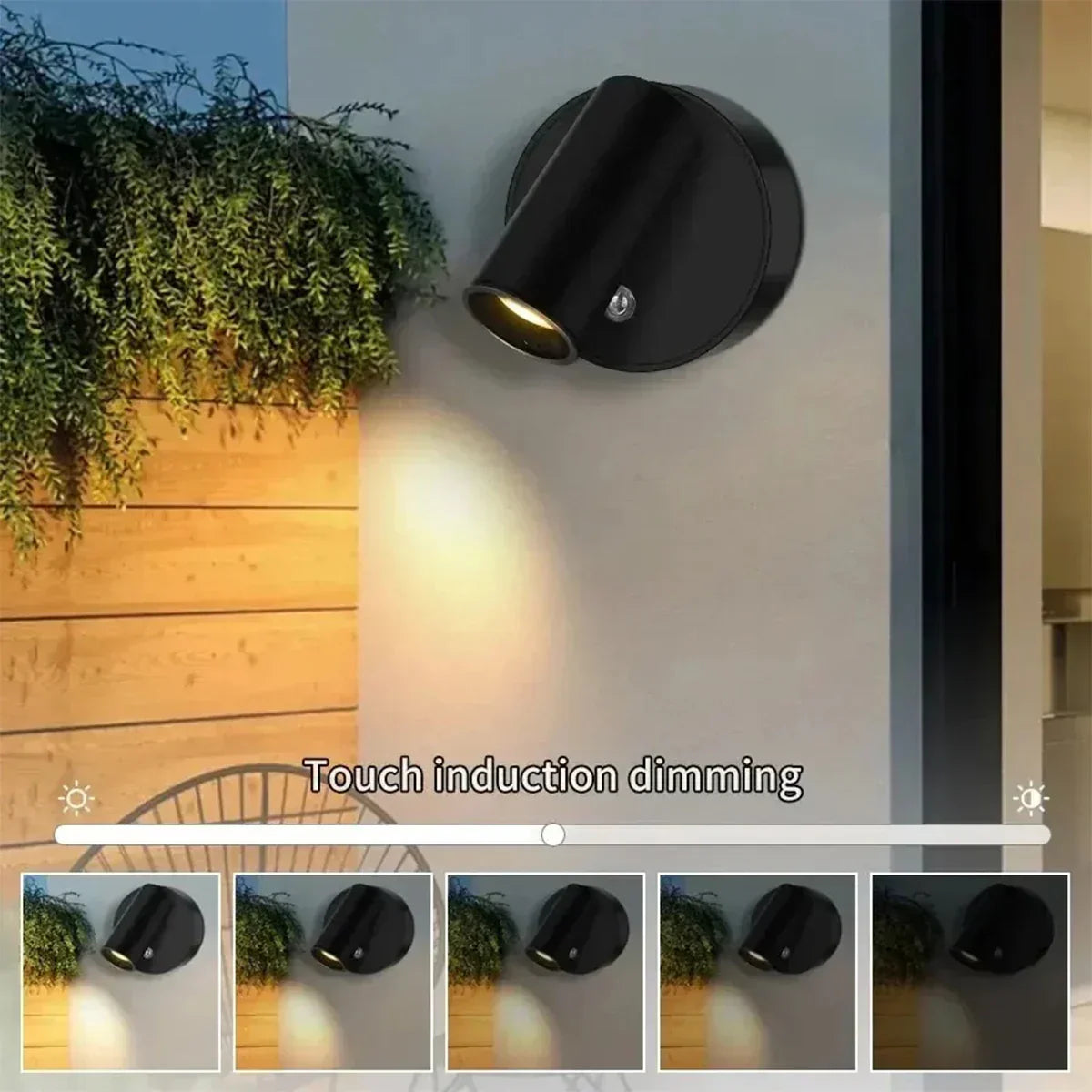Powerful Wireless LED Wall Light