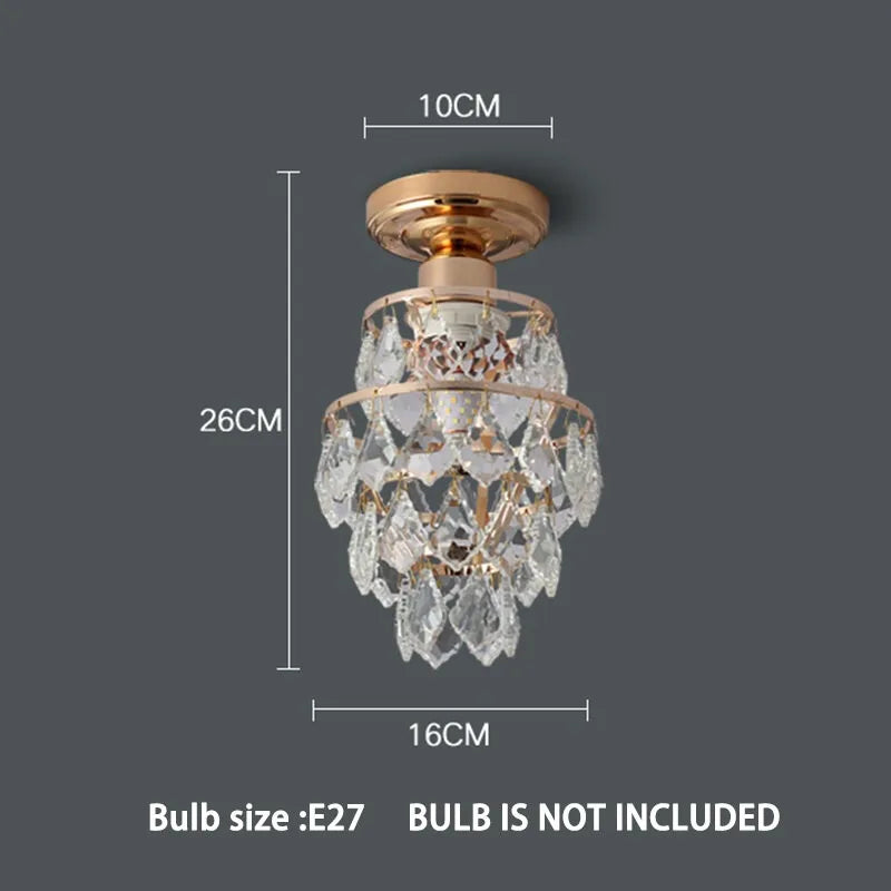 Luxury LED Crystal Pendant Light Fixture - Cofik