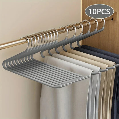 Slim Metal Closet Hangers with Rust Proof Coating