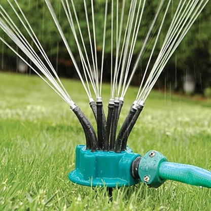 Easy 12-in-1 Lawn Watering System with Adjustable Sprayer