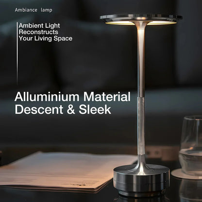 Sleek Wireless LED Desk Lamp with Touch Control