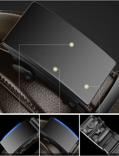 Easy Click Synthetic Leather Belt