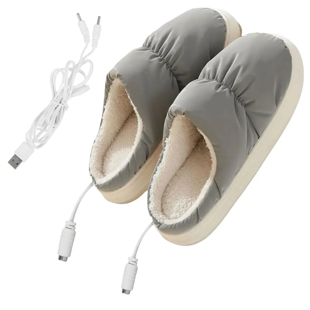 Cozy Electric Heated Slippers for Women and Men