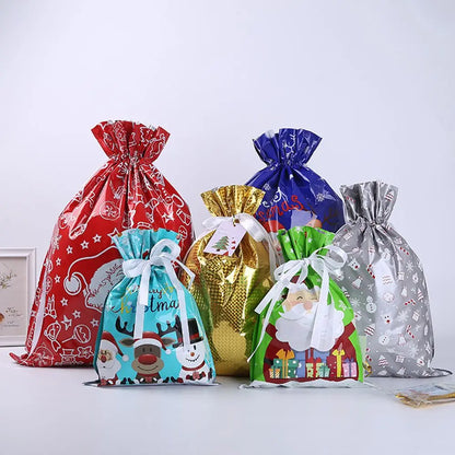 Reusable Cloth Gift Bags 5 Pack