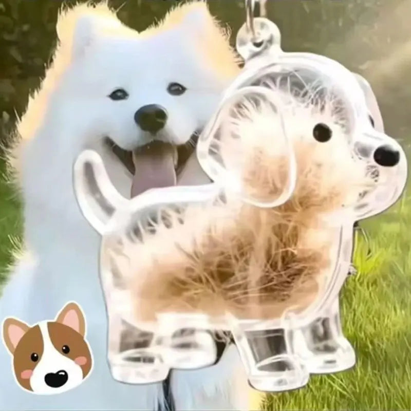 Clear Fur Pet ID Tag