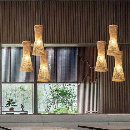 Mini Bamboo Pendant Light