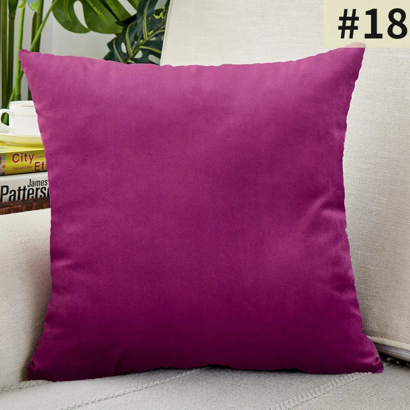 Soft Plush Pillow Cover for Home Decor
