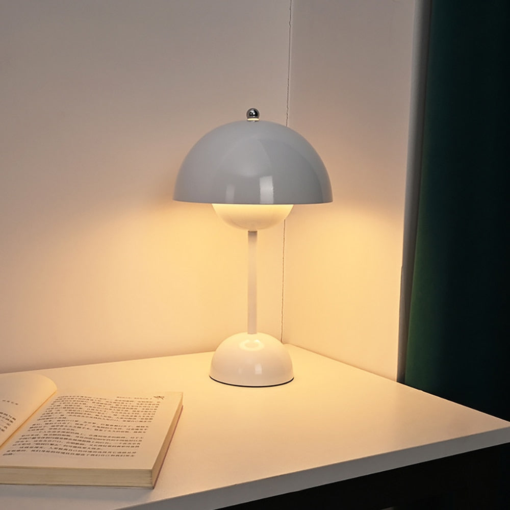 Portable Floral Desk Lamp