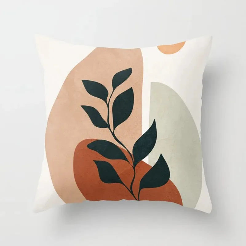 Soft Floral Pillow Cover