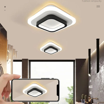 Stylish Square LED Ceiling Light Fixtures
