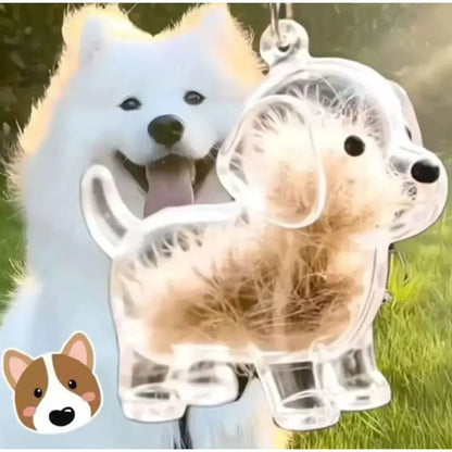 Clear Fur Pet ID Tag