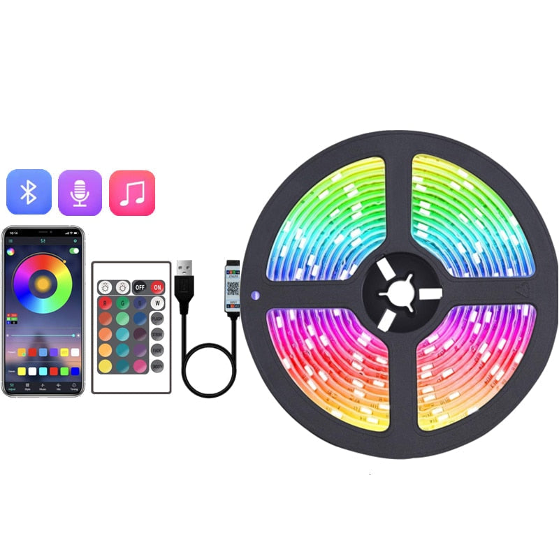 Colorful Flexible LED Tape Light – 5V