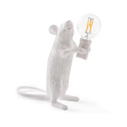 Fun Animal LED Desk Lamps: Cute Cat, Rat, Squirrel Night Lights