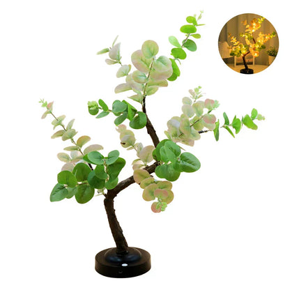 Portable Table Tree Lamp with Detachable Base
