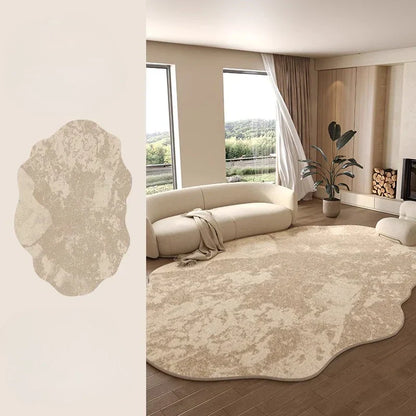 Soft Glow Plush Area Rug Lamp for Bedroom Living Room