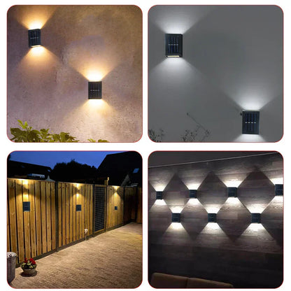 Outdoor Solar Powered Wall Lamp