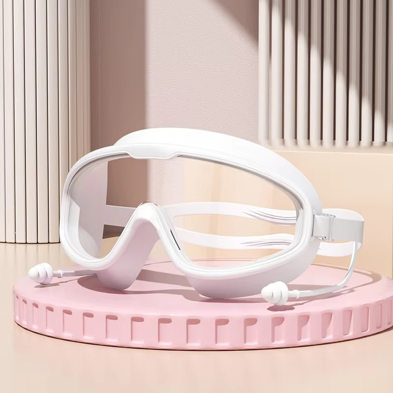 Clear Adult Swim Goggles - Waterproof UV Protection