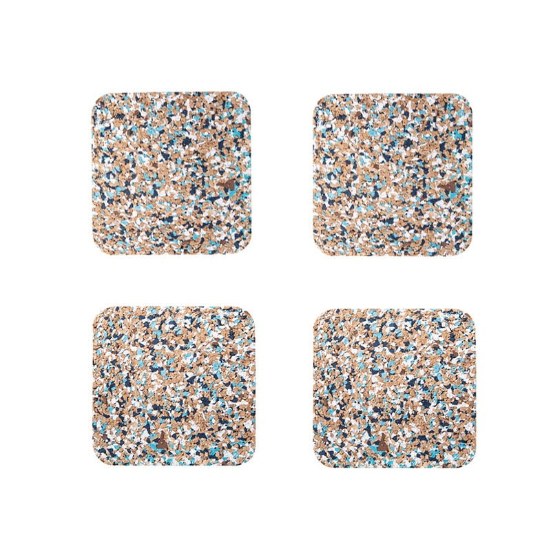 Vibrant Cork Coffee Table Coaster