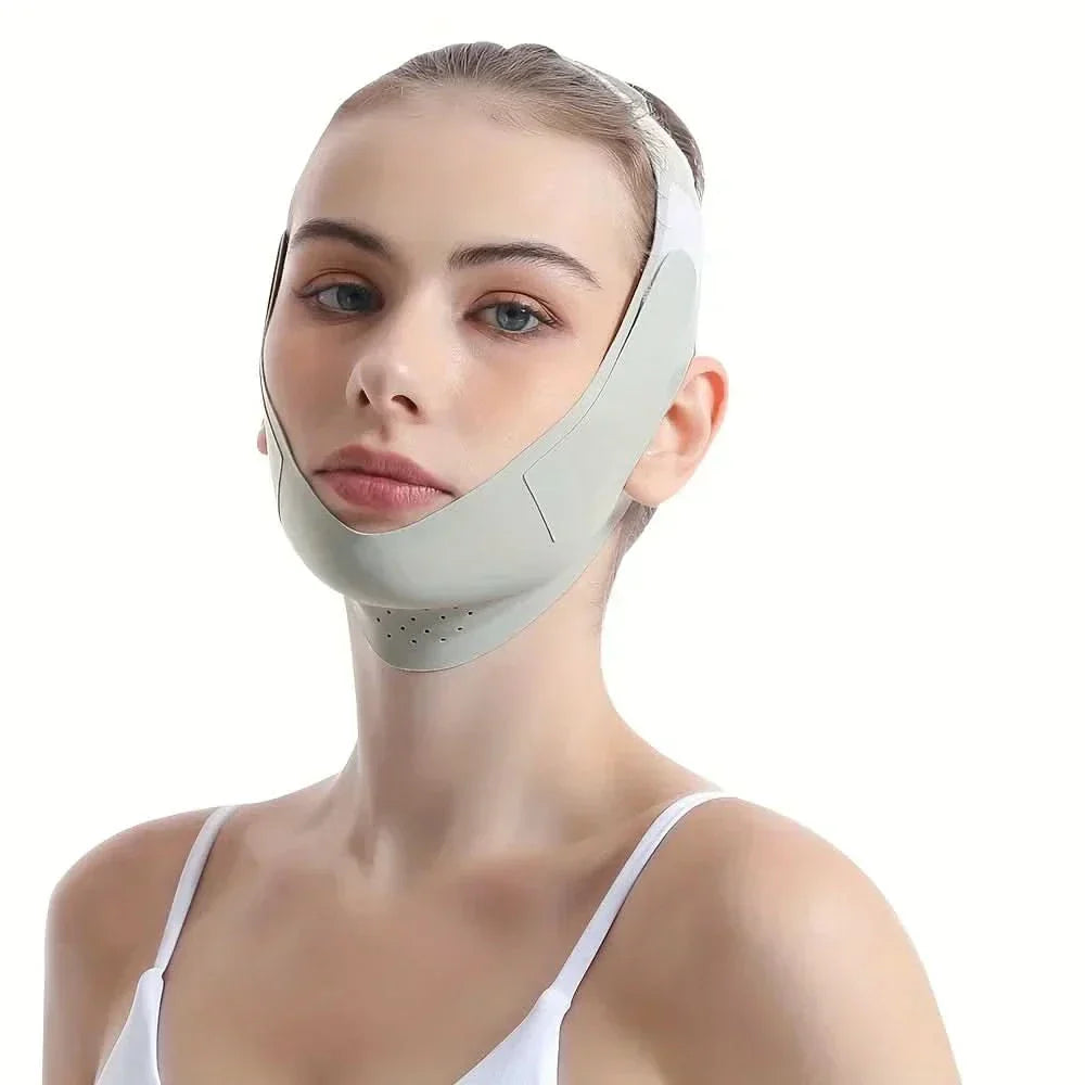 Contouring Face Lift Mask with Adjustable Fit Strap