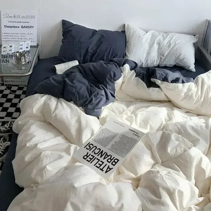 Cozy Reversible Bed Sheet Set for Ultimate Sleeping Comfort