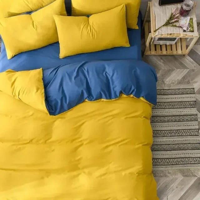 Cozy Reversible Bed Sheet Set for Ultimate Sleeping Comfort